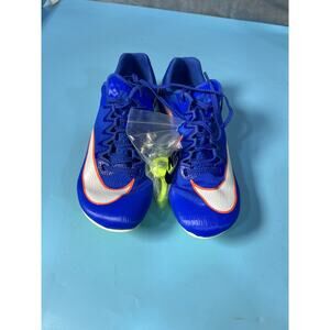 Nike Zoom Rival Sprint Spikes mens sz 6 womens 7.5 Blue Track Cleats